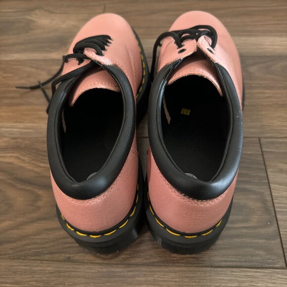 NEW Dr Martens 8053 Leather Platform Casual Shoe Boots Pink Lace Up Ankle EU 47 - Picture 6 of 10